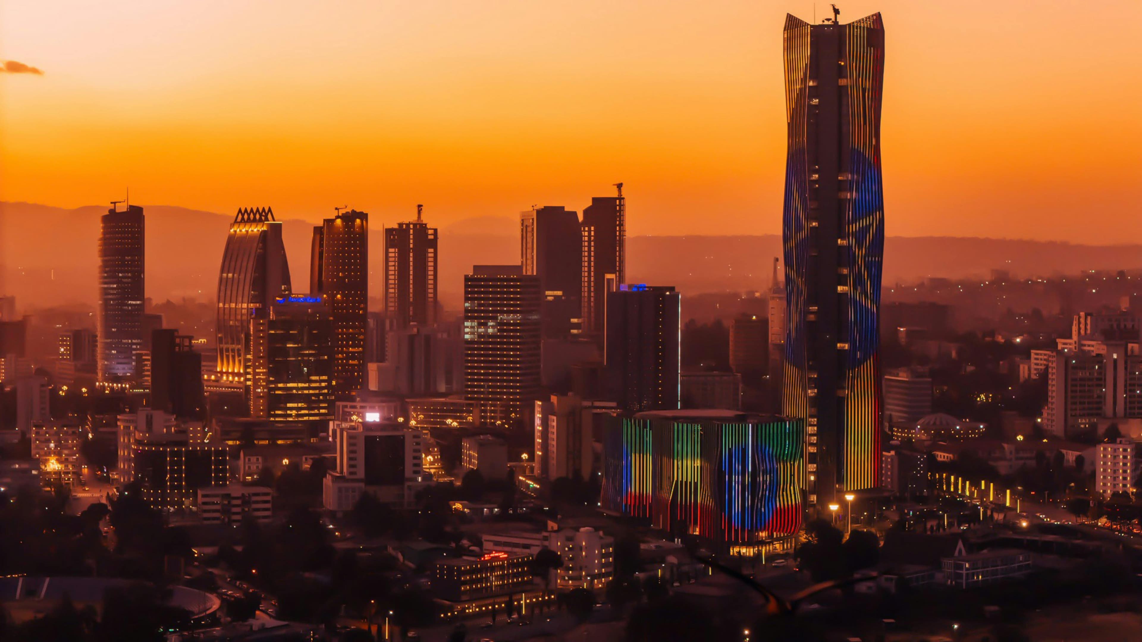 View of Addis Ababa, Ethiopia